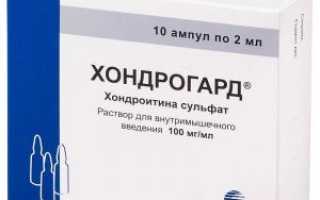 Хондрогард: состав, форма производства, эффективность